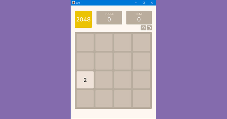 KorGE Tutorial - Writing 2048 game. Step 2 - State and interaction