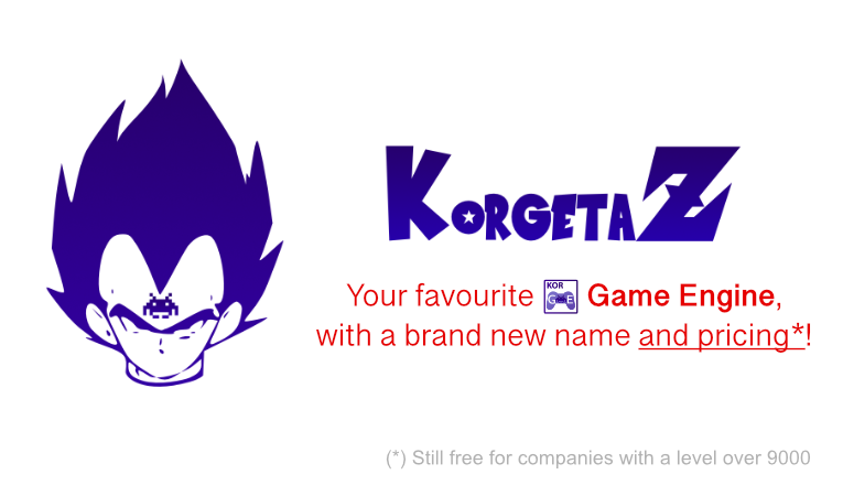 Presenting the long awaited KorGE rebranding: Korgeta Z!